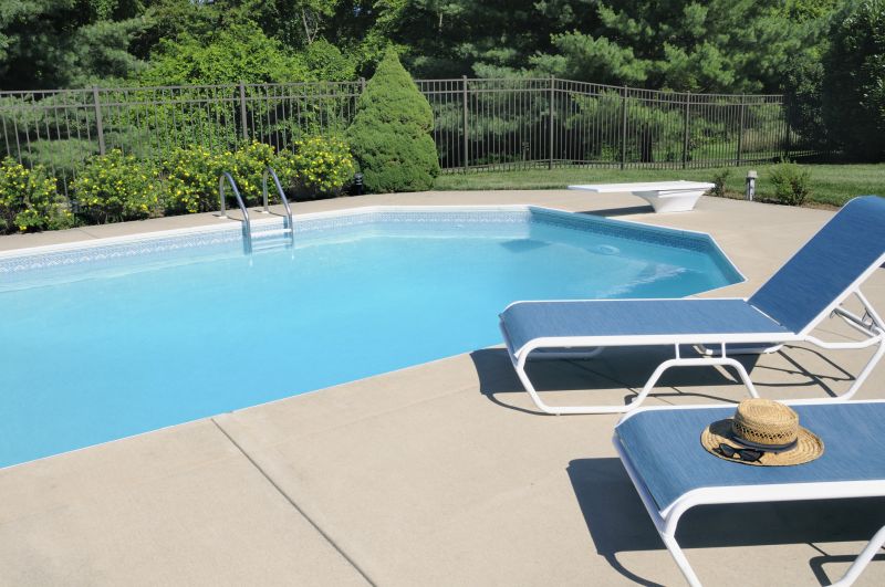 Textured Pool Deck