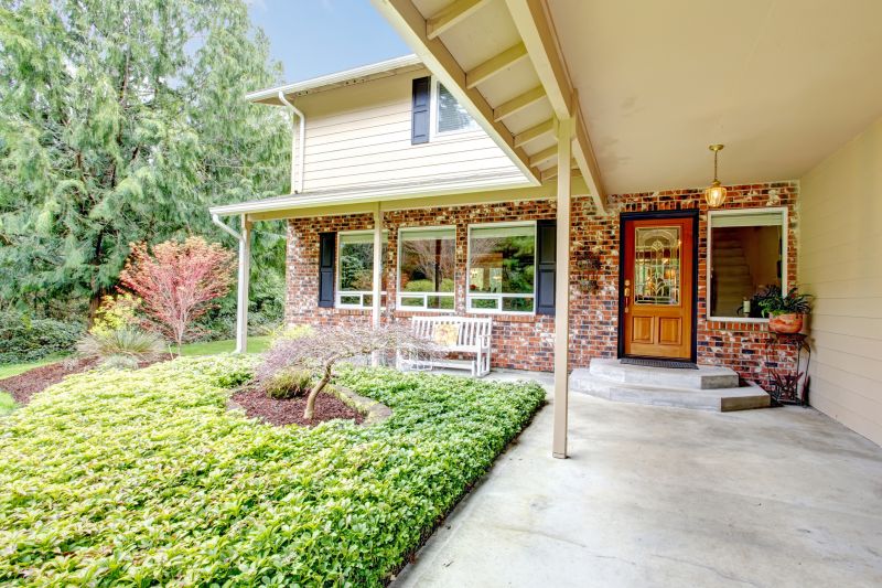 Stamped Concrete Entryway