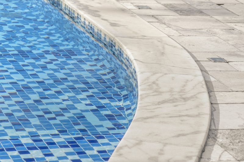 Textured Poolside Surface
