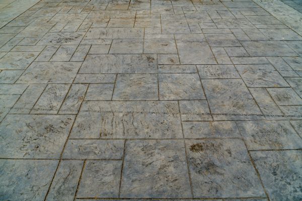 Stamped Patio Installation in Ankeny