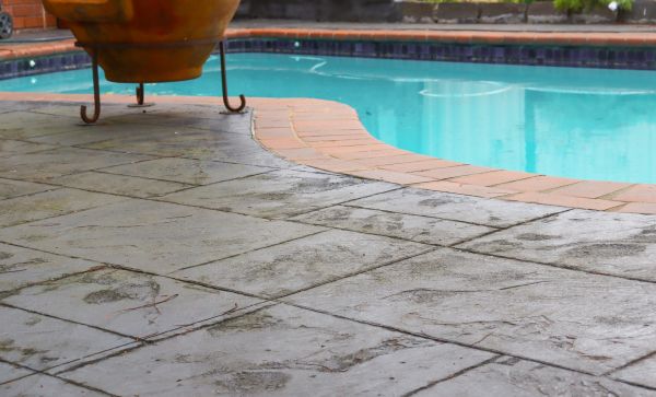 Stamped Patio Construction in Ankeny